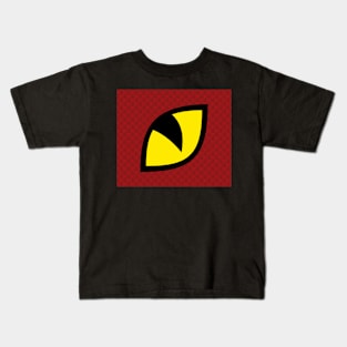 A Big Red Dragon Is Watching You Design Kids T-Shirt